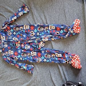 Little bum bums sugar skull pajamas